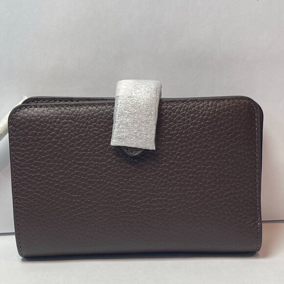 Kate Spade Lena Medium Bifold Wallet - Hot Fudge - NWT - Picture 2 of 5